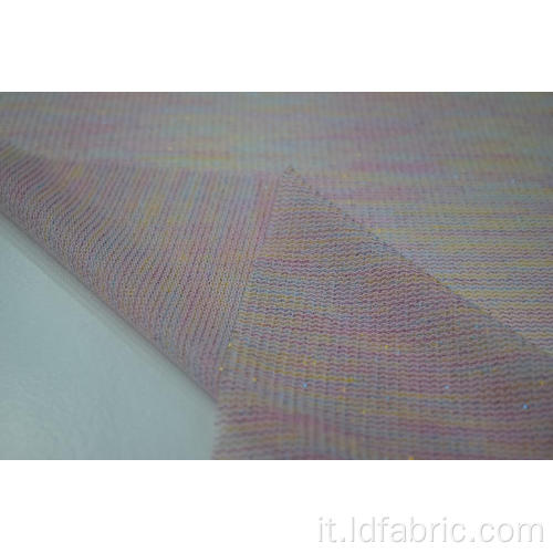 Tessuto di maglia metallico colorato in nylon